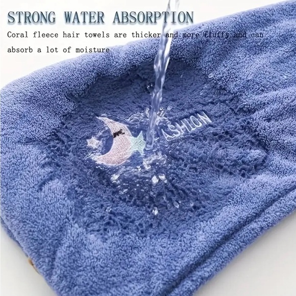 Hair Towel Wrap(1 towel random sent) - Picture 4 of 4
